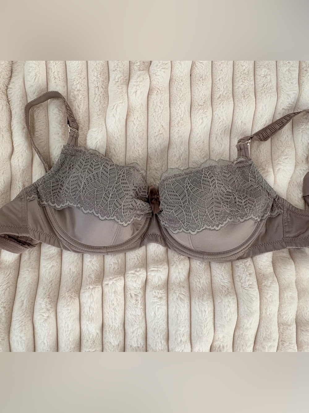 Charade/Change Lingerie Lace Trim Underwire Bra